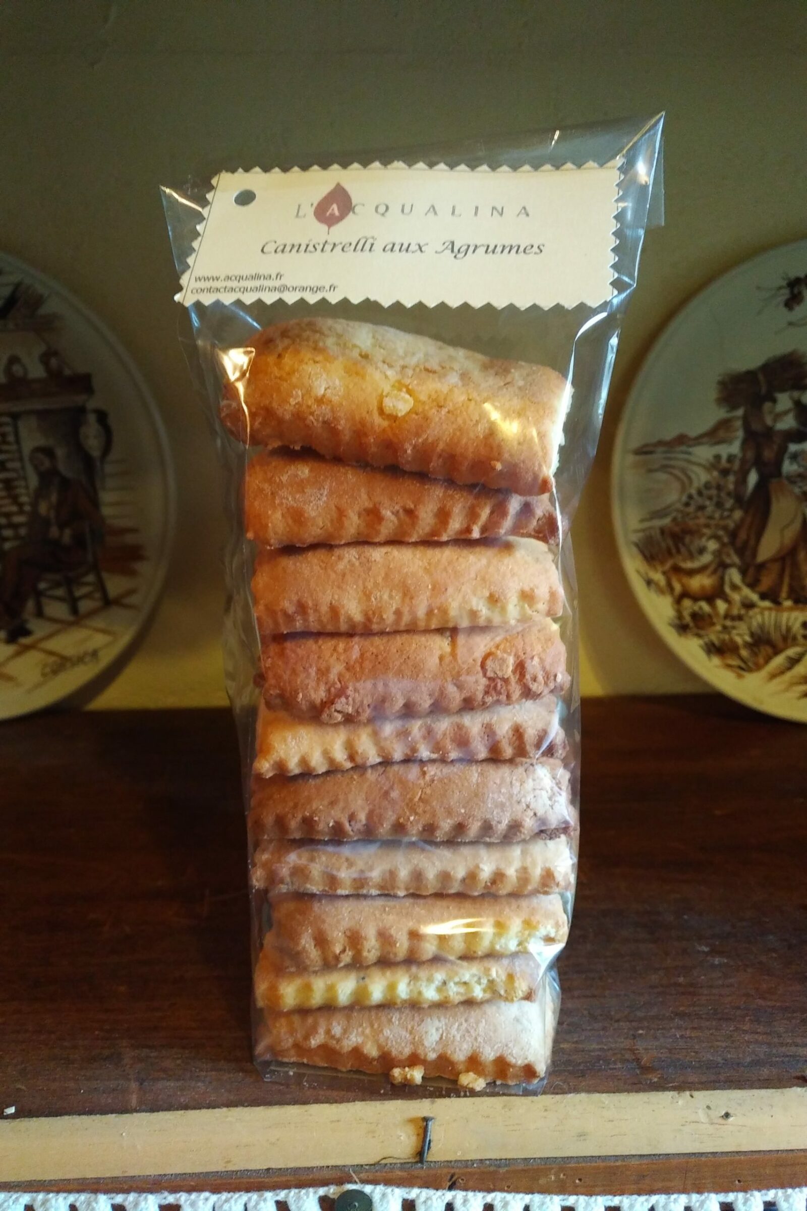 Canistrelli aux Agrumes